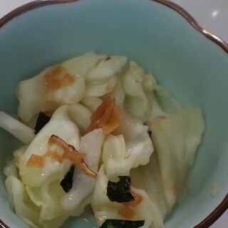 キャベツ☆白菜☆梅干しと松茸のお吸い物和え☆